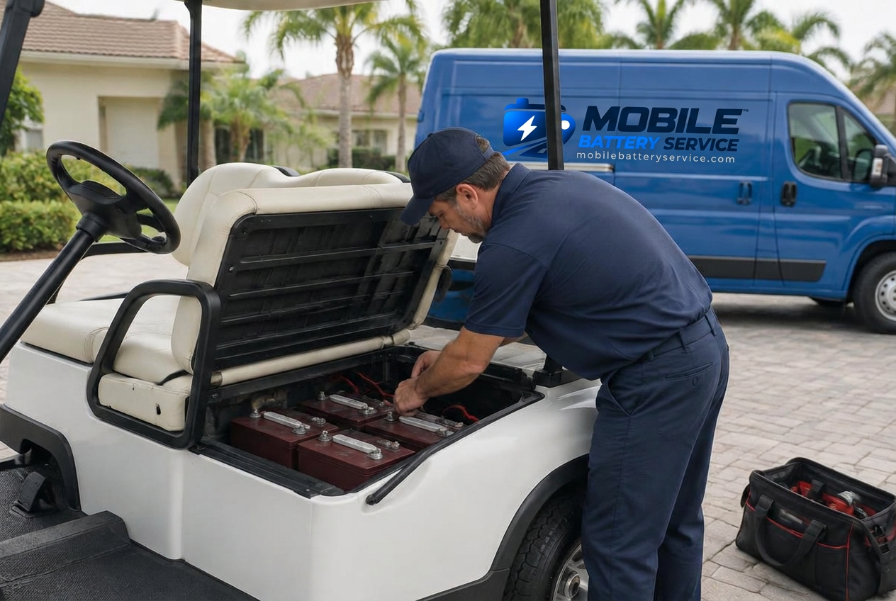 Golf Cart Battery Service