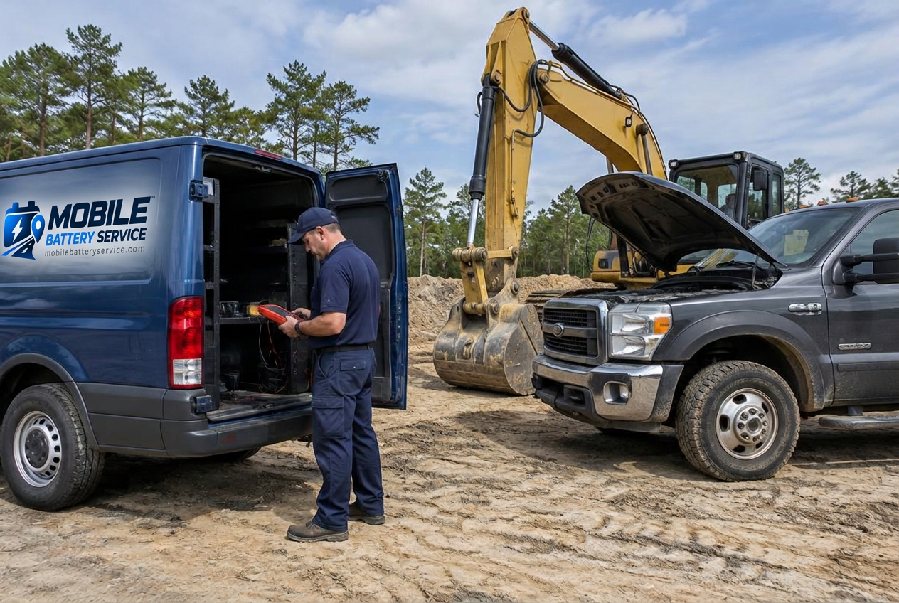 Truck & Fleet Battery Service